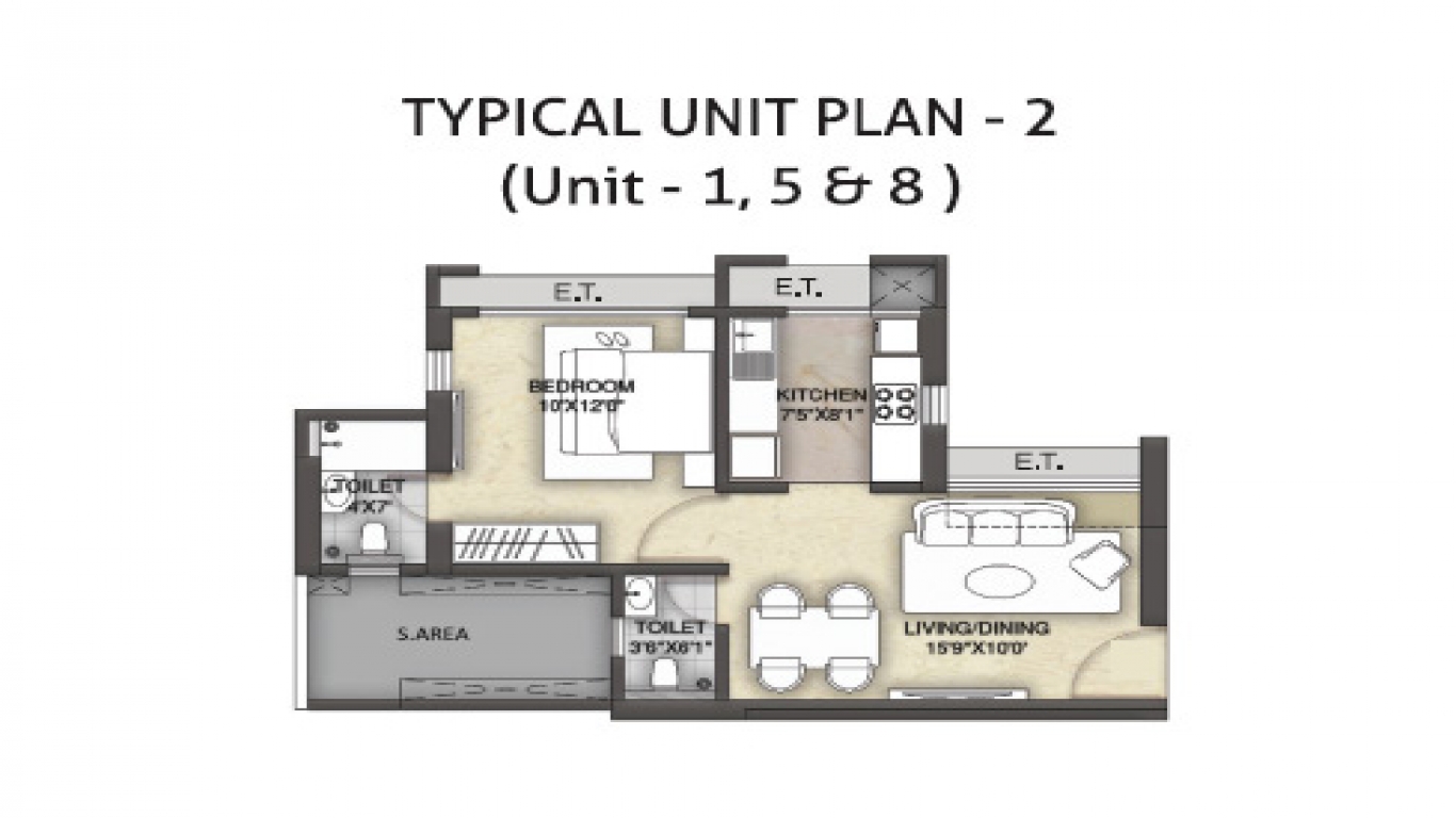 Raymond Realty Ten X  Habitat Thane pokhran road no 2-ten 1bhk2.jpg